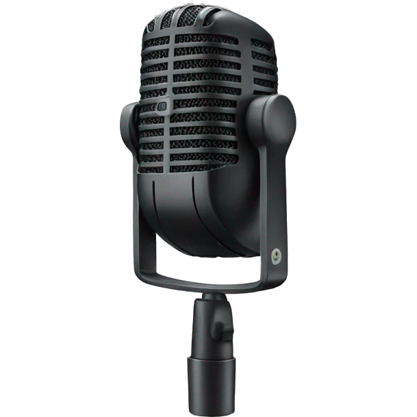 studio microphone emoji