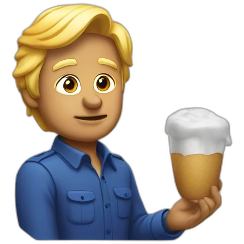 Donald qui rigole emoji