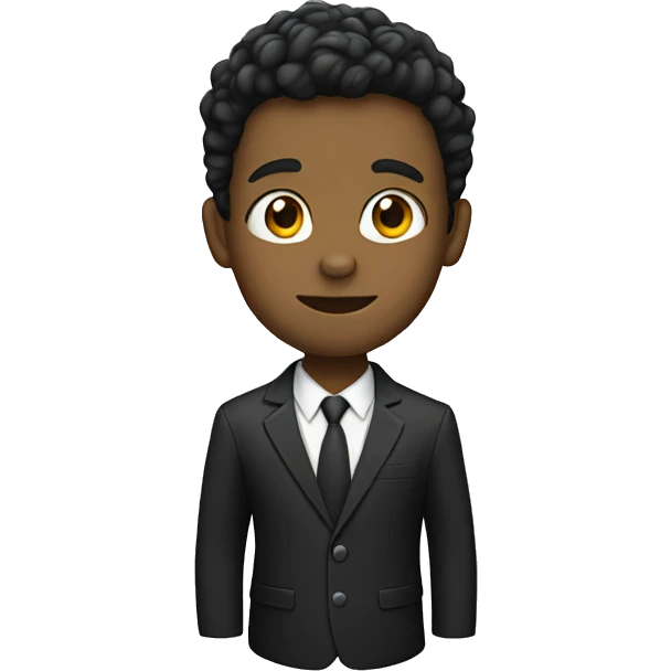 boy in a suit  emoji