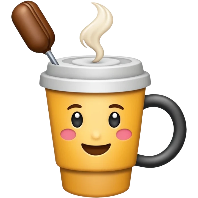 Elinde mikrofon tutan kahverengi tüylü ayı emoji