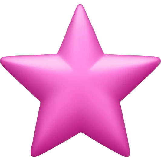star pink emoji
