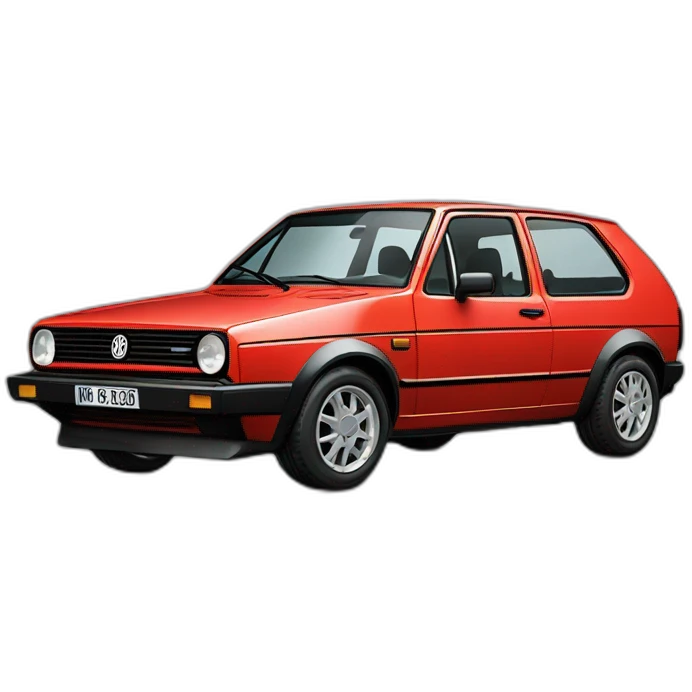 Vw golf mk2 emoji