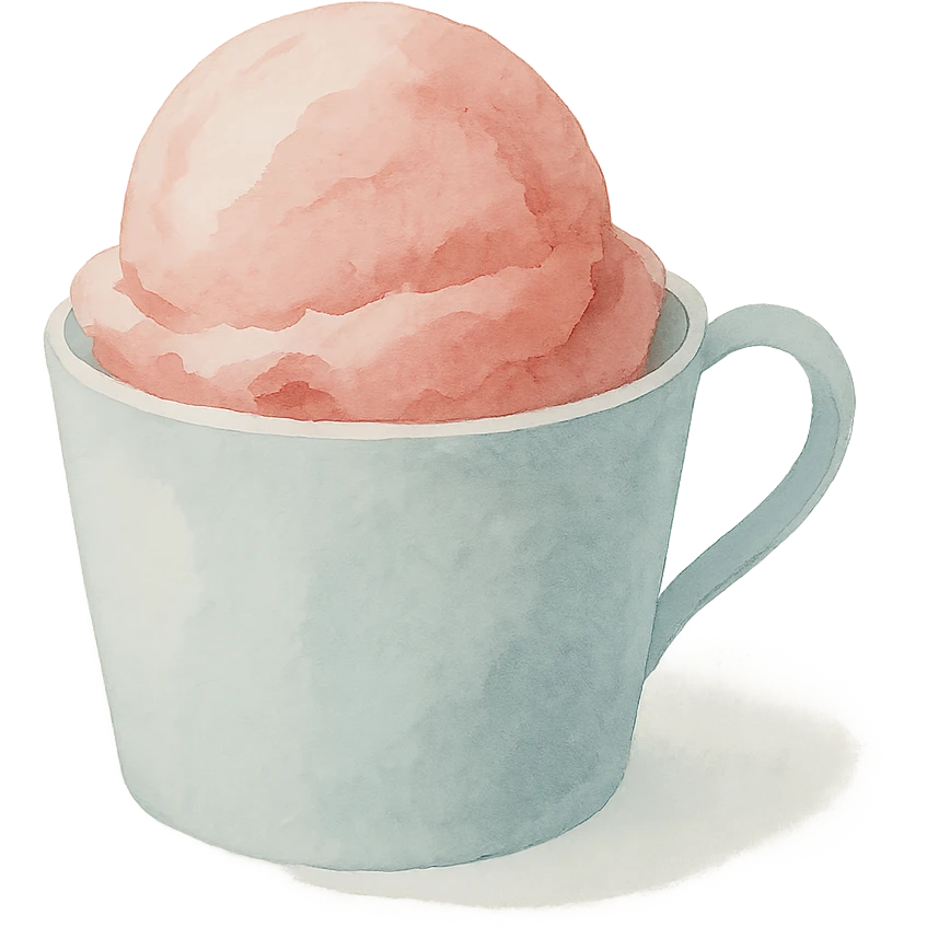 ice cream in a cup emoji