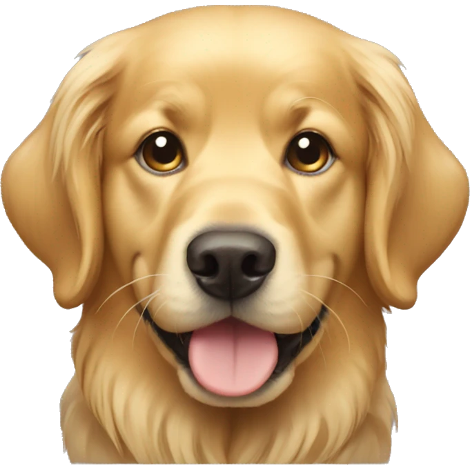 Golden retriever emoji