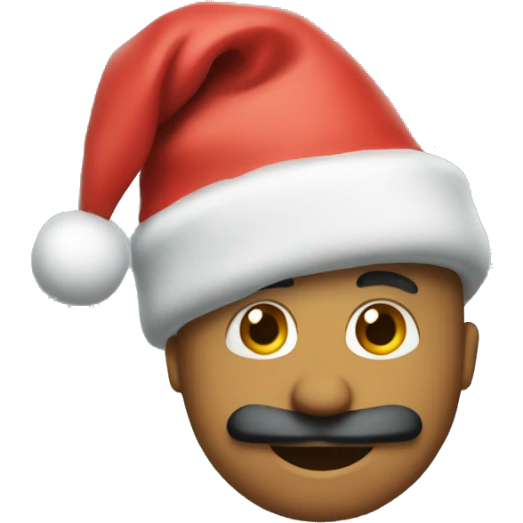 A Christmas render  emoji