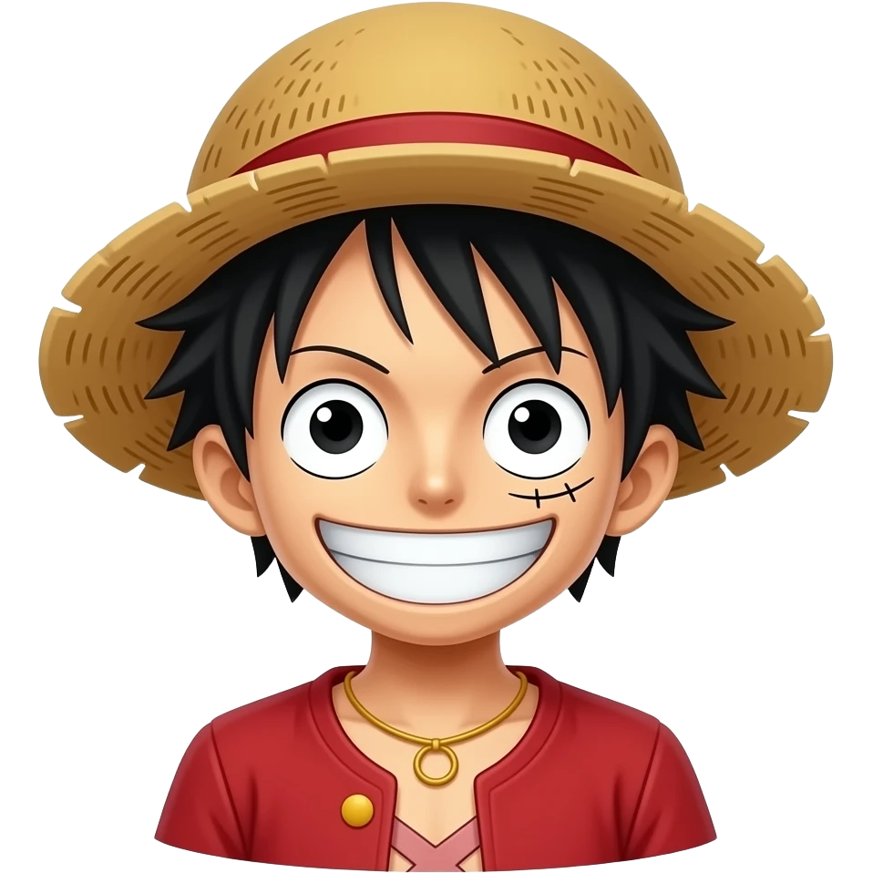 Luffy emoji