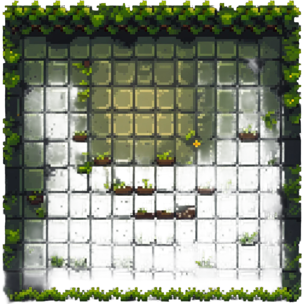 grass tile texture with border padding, top-down view, game tileset, perfectly square emoji