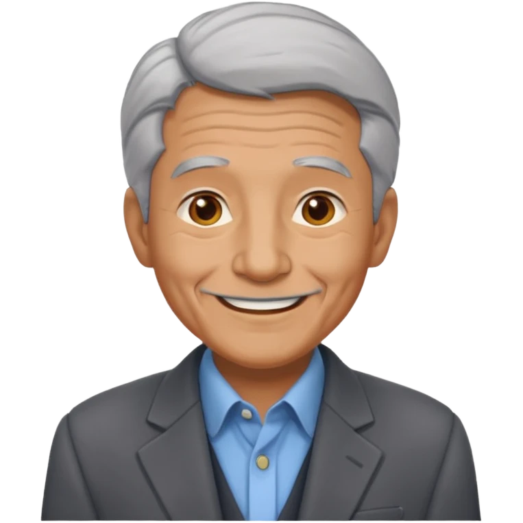 old man wearing blAZEER emoji