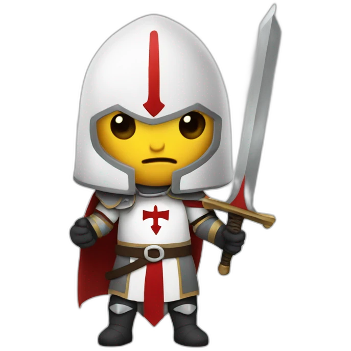 templar holding sword emoji