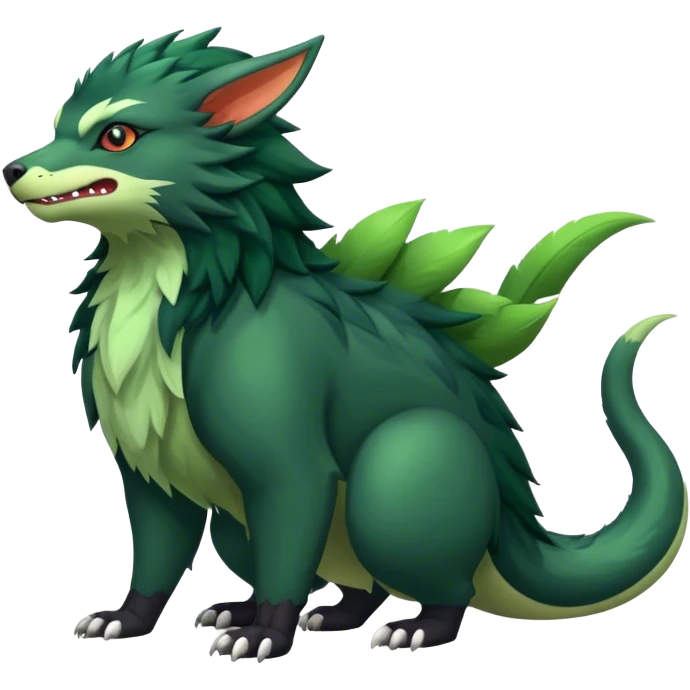 Nargacuga-hybrid full body emoji