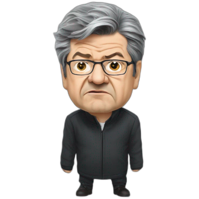 Angry Jean-Luc Mélanchon emoji