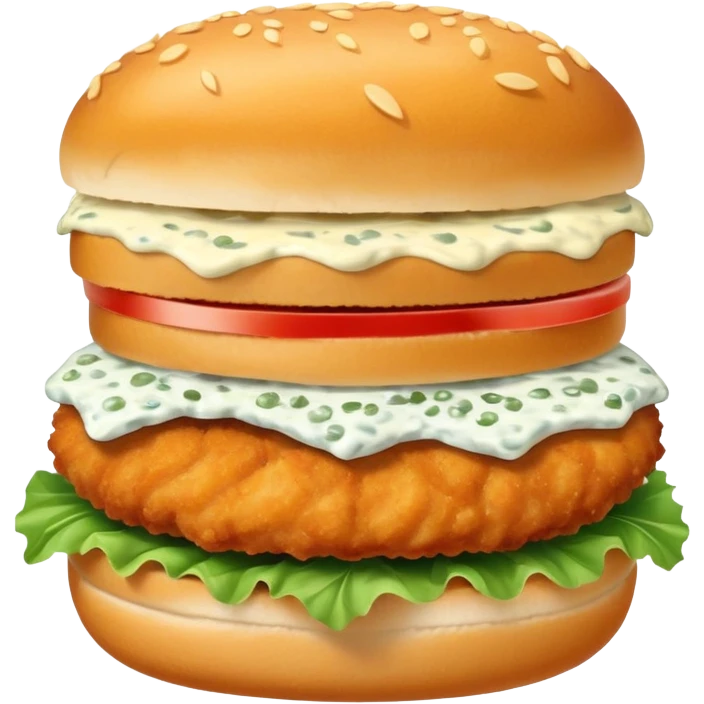 Crispy fish sandwich  emoji
