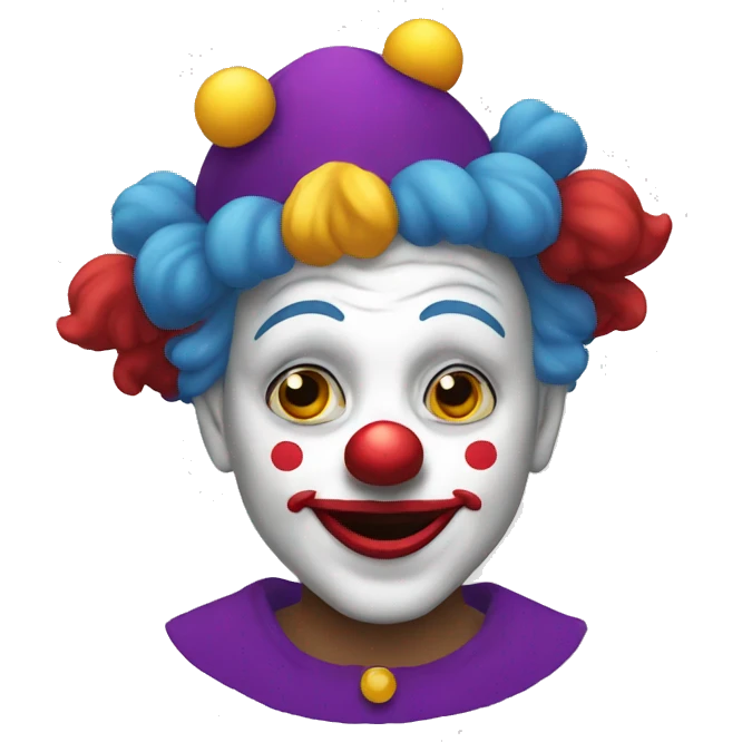 faith clown emoji