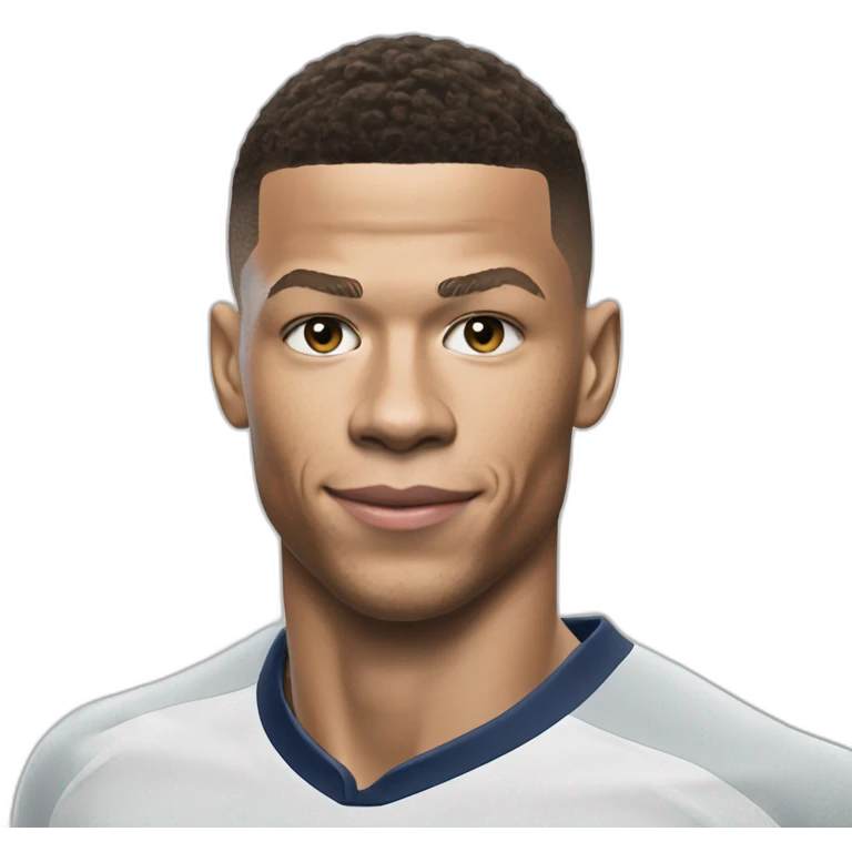 Mbappé sur Ronaldo emoji