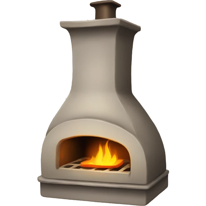 potter fire oven with a flame over it emoji