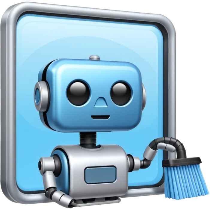 Robotic window cleaner  emoji