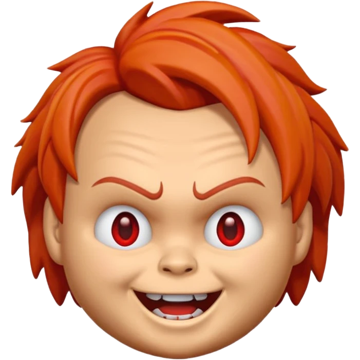 Un emojin de chuky emoji