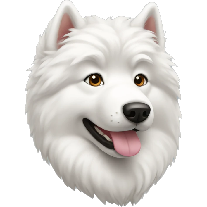 samoyed dog emoji