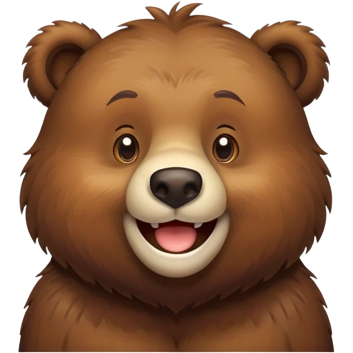 Laughing Bear emoji