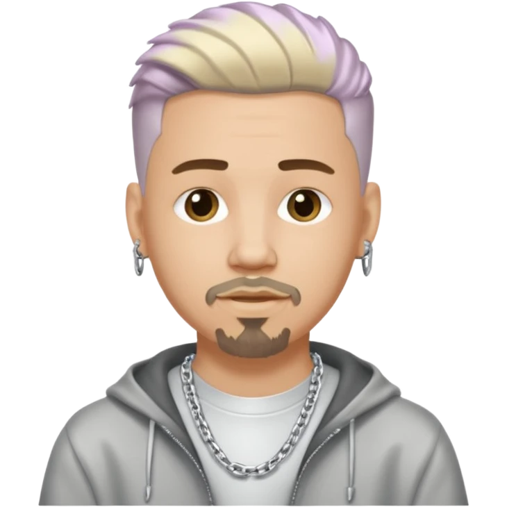 a white guy with a Y2K drip style  emoji