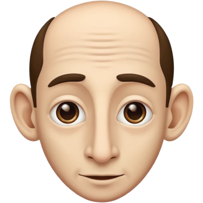 A Jewish person with a large nose emoji