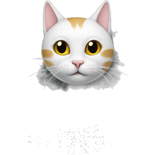Cat on the moon emoji