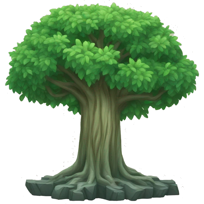Banyan tree emoji