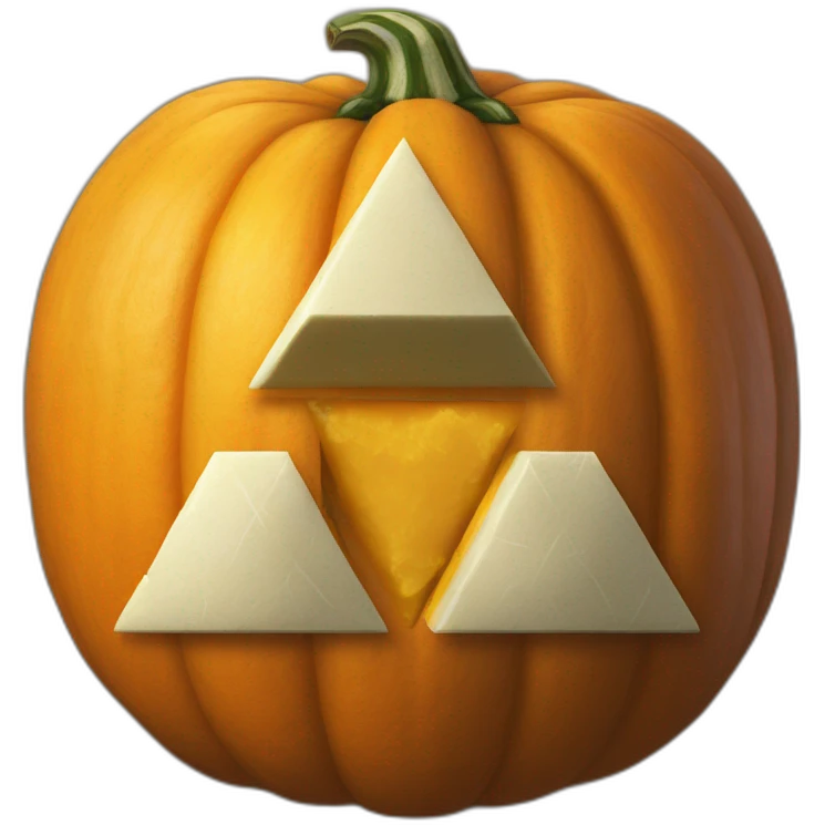 triforce pumpkin emoji