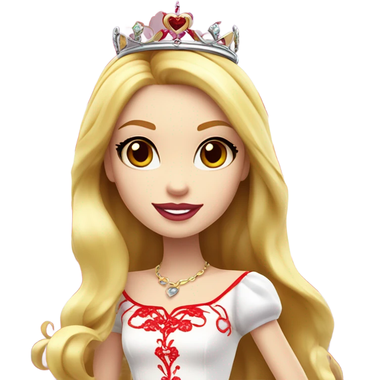 apple white from mattel ever after high emoji