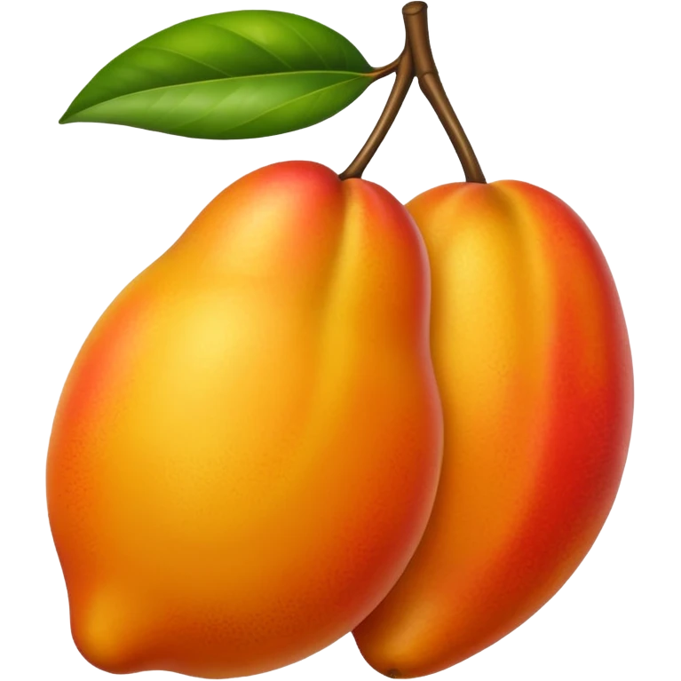 smooth mango emoji