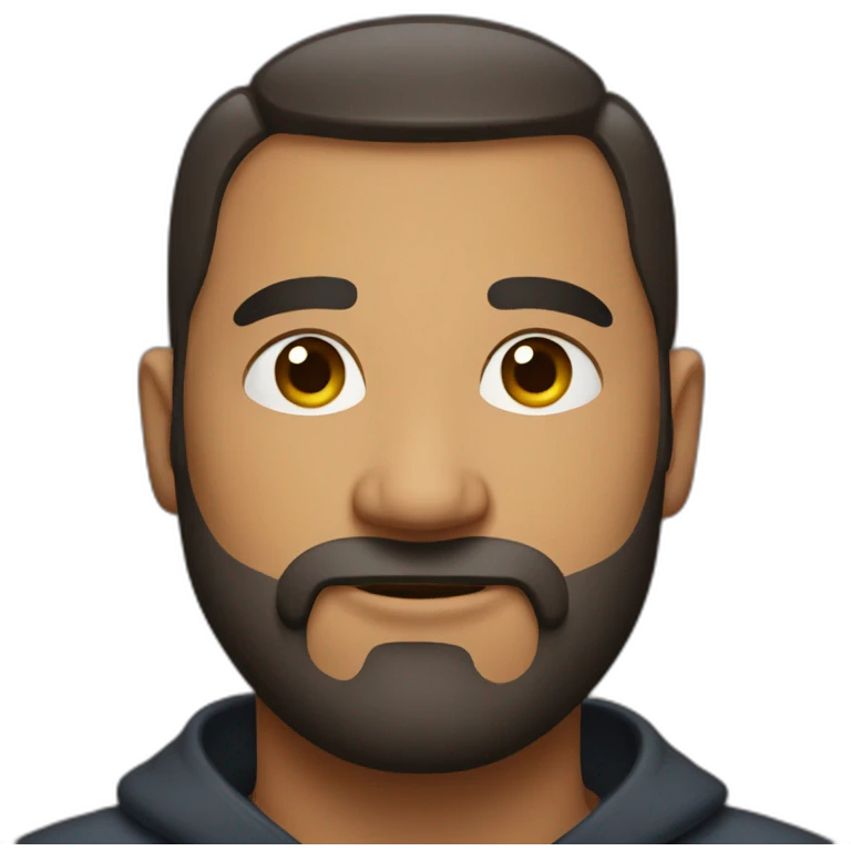 Wide man  emoji
