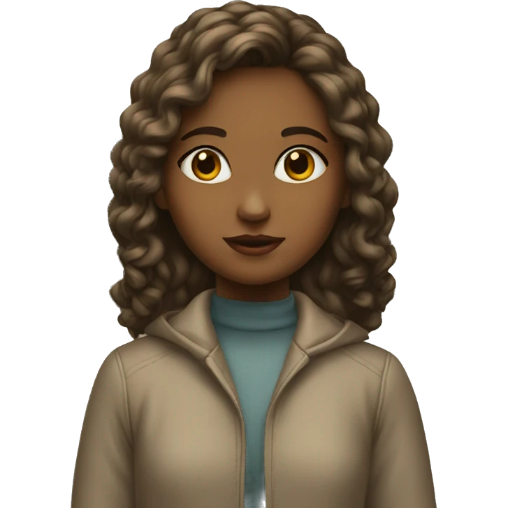 girl in museum emoji