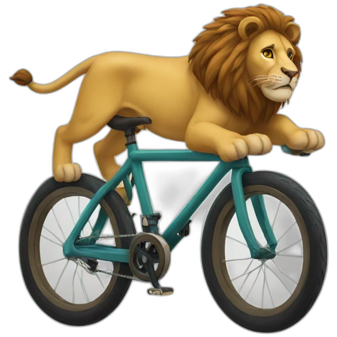 Lion cycle emoji