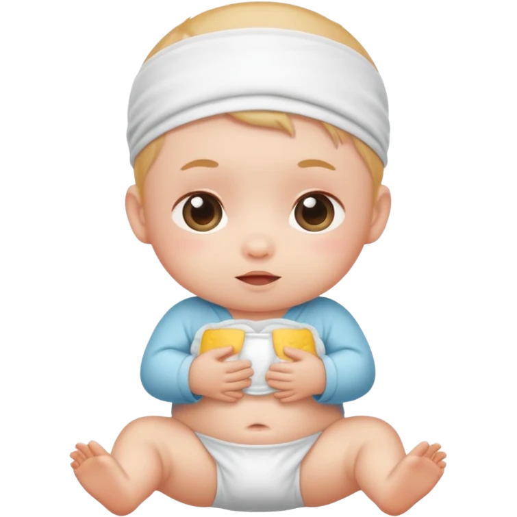 Baby on a plate  emoji
