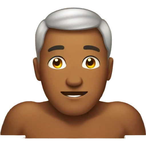 man in sauna emoji