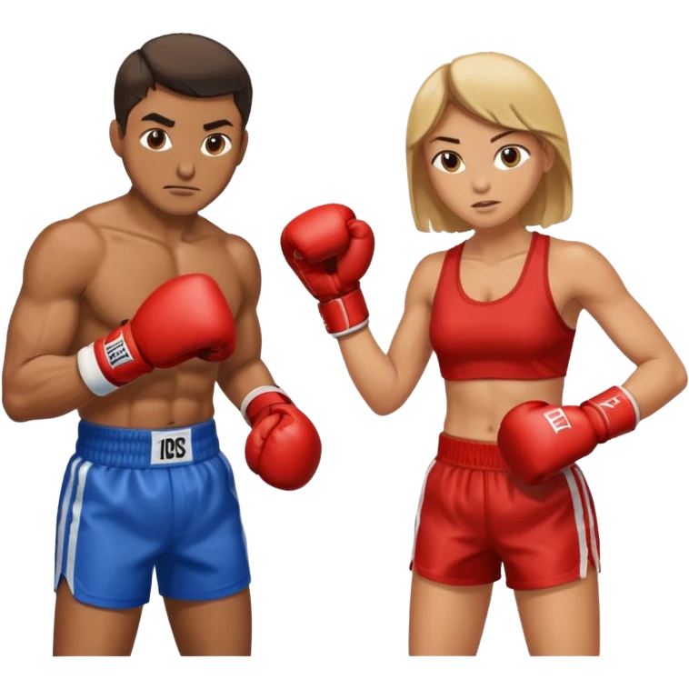 Te meg én boksz  emoji