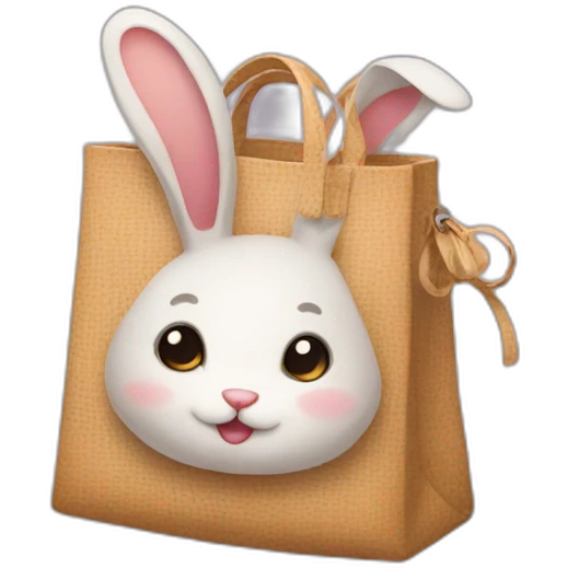 bags bunny emoji
