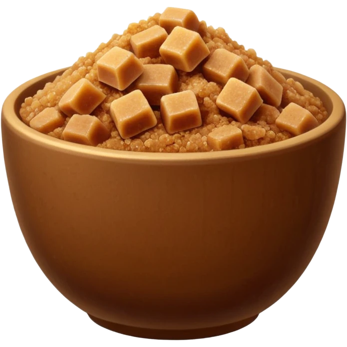 brown sugar in bowl emoji