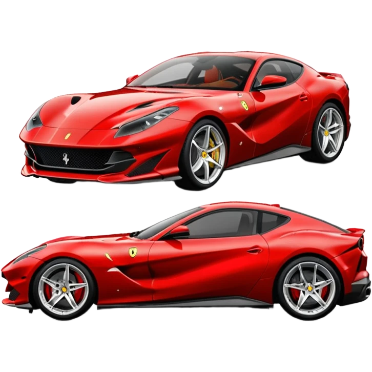 Ferrari 812 Superfast best view  emoji