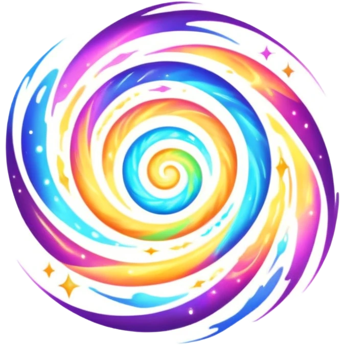 glowing cosmic energy flow emoji
