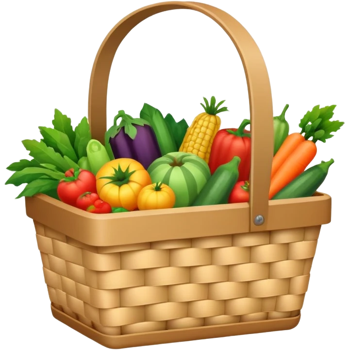 grocery basketemoji emoji