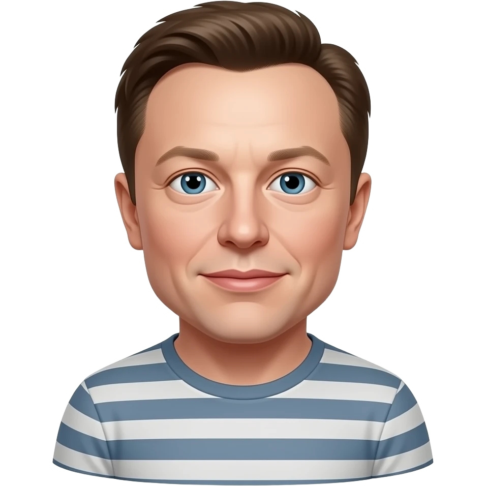 Elon musk toes emoji