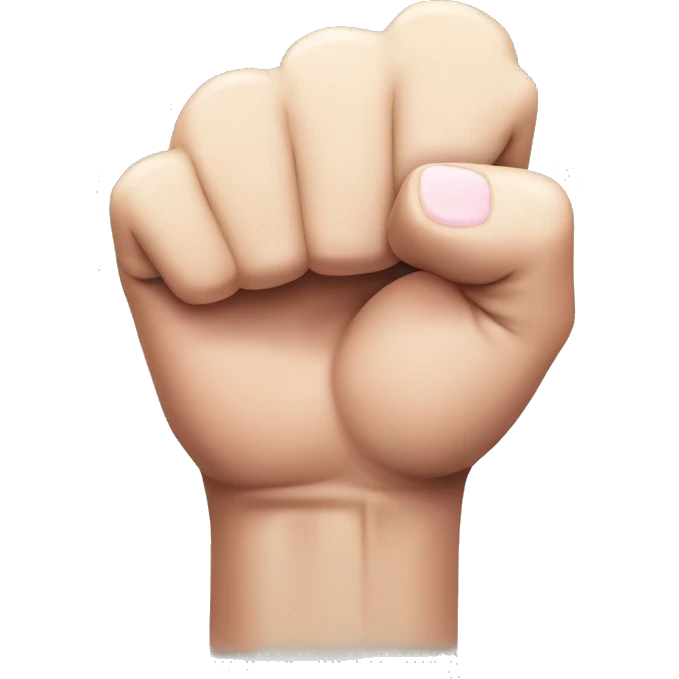 Fist with Pointer and pinky facing you emoji