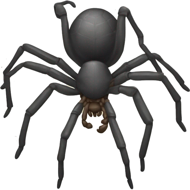 hombre calvo con patas de araña  emoji
