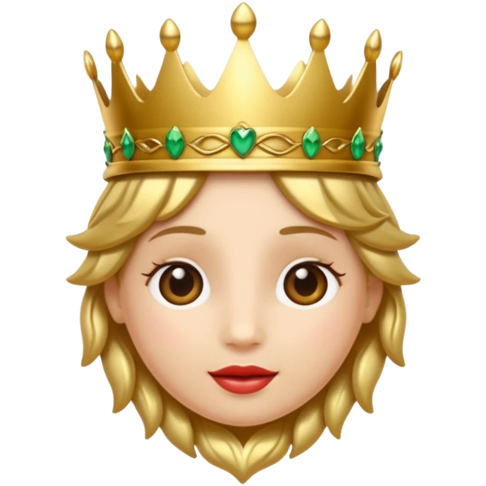heart wearing a laurel crown emoji
