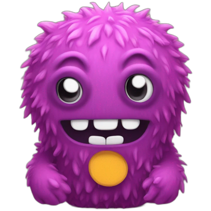 Huggy wuggy monster pluch emoji