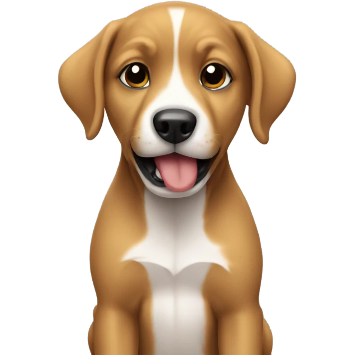 beatboxing puppy  emoji