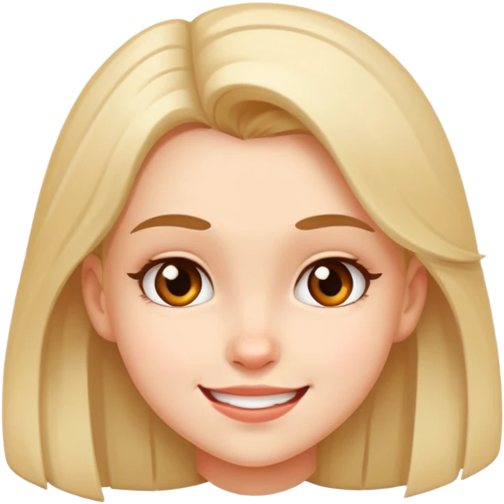 mischievous girl with a smirk emoji