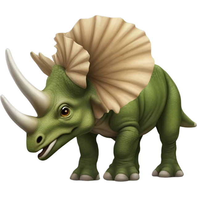 triceratop side view profile emoji