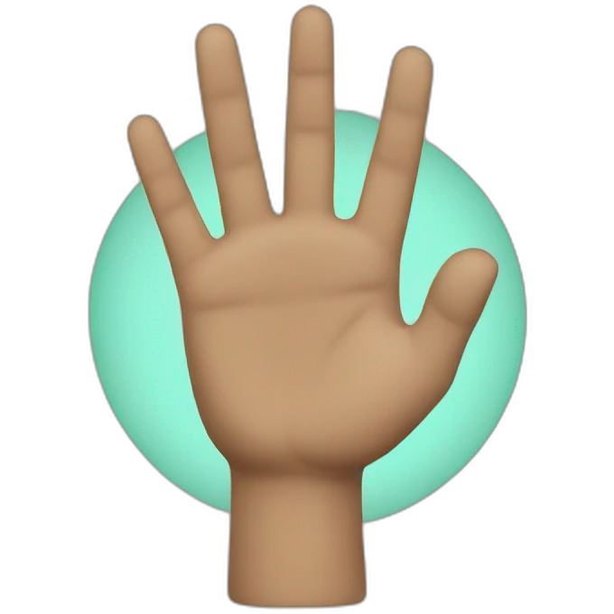 Jul hand emoji